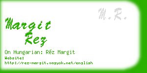 margit rez business card